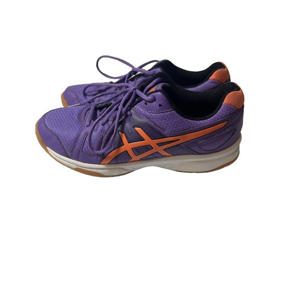 ASICS Gel Upcourt Purple and Orange Running Shoes Womens Size 9 - Picture 2 of 8